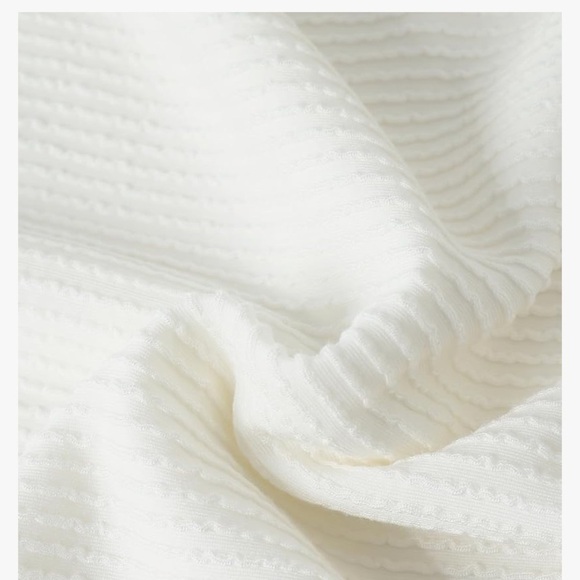 NWT Long Sleeve Mock Neck Ribbed Tops Slim Fitted Casual Basic Shirts - Picture 4 of 6